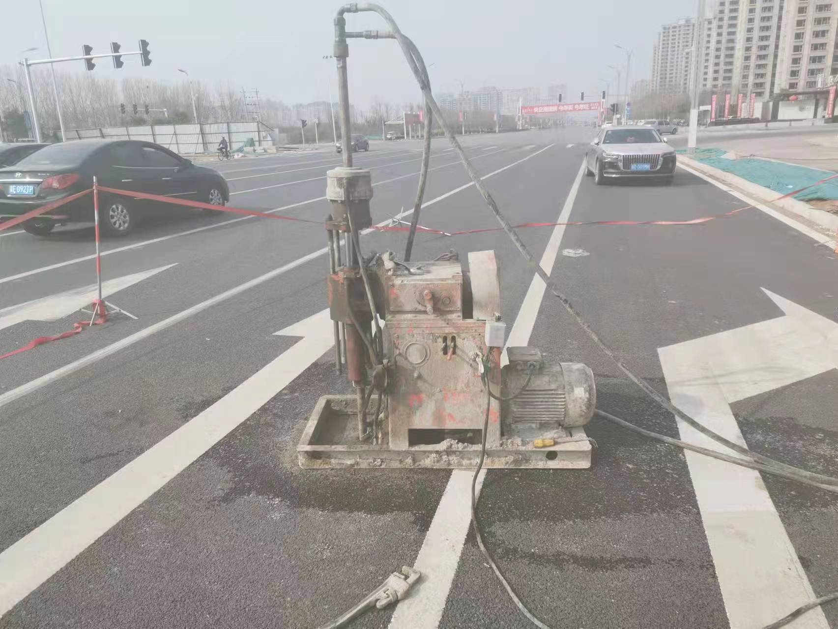 龙山路基沉降注浆灌浆